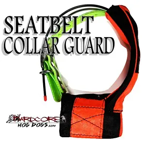 Seatbelt collar guard
