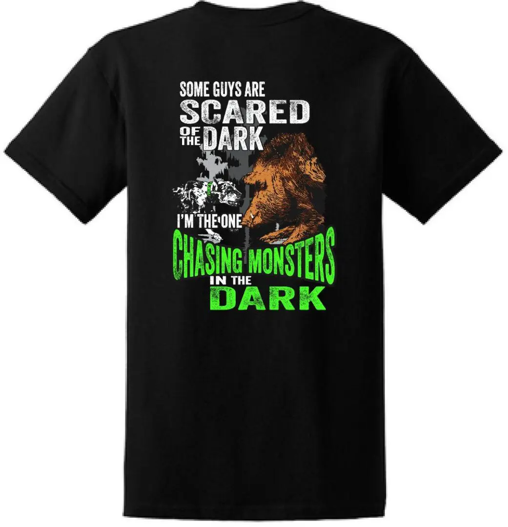 Chasing Monsters Hog Green Back